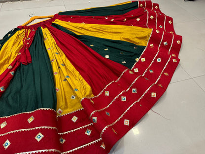 Semi Gaji Silk Readymade Chaniya Choli