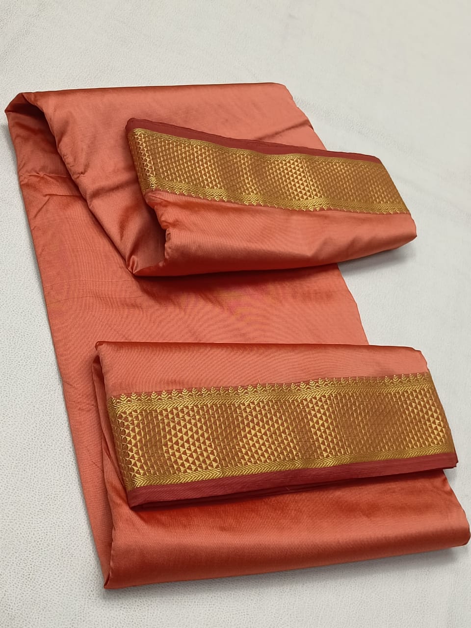 Madisar 9 yards Semi Silk Sarees