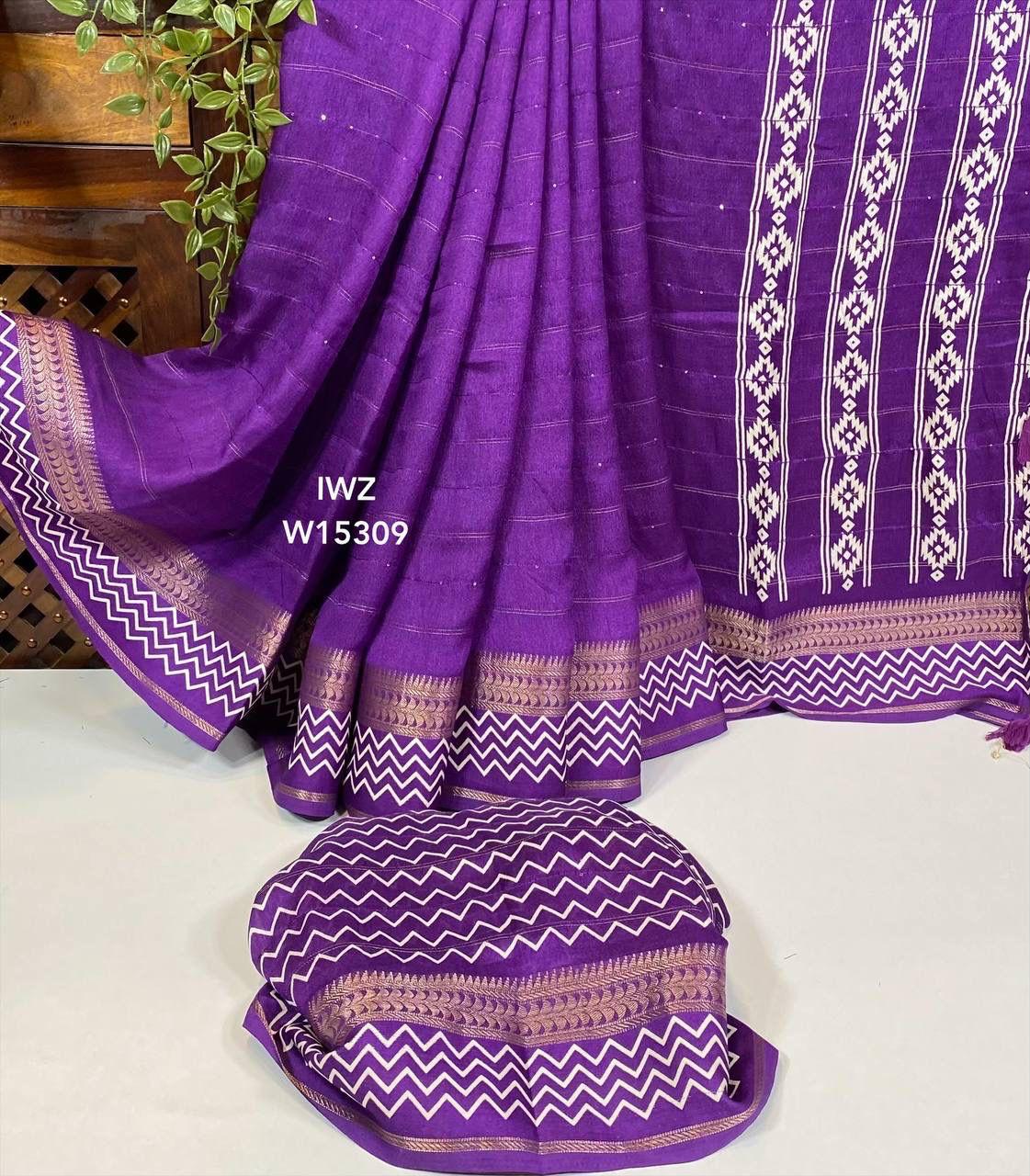 Matka Georgette Saree