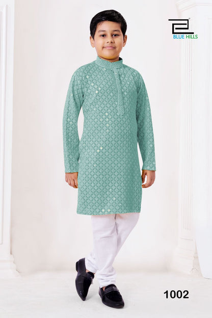 Boys Chikankari  Kurta sets