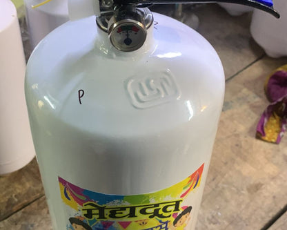 Holi color fog cylinder