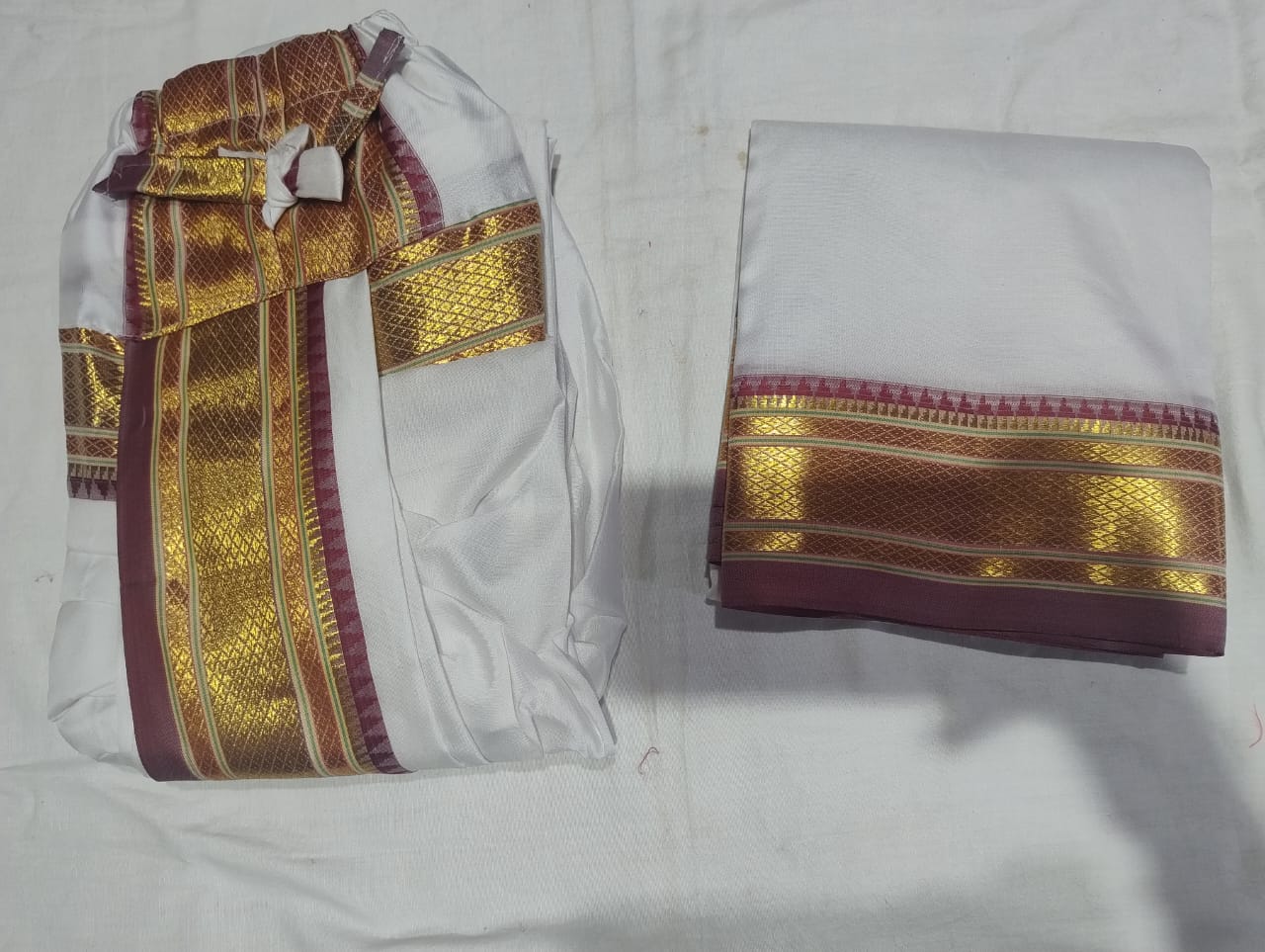 Men's Readymade Dhoti and Uparne