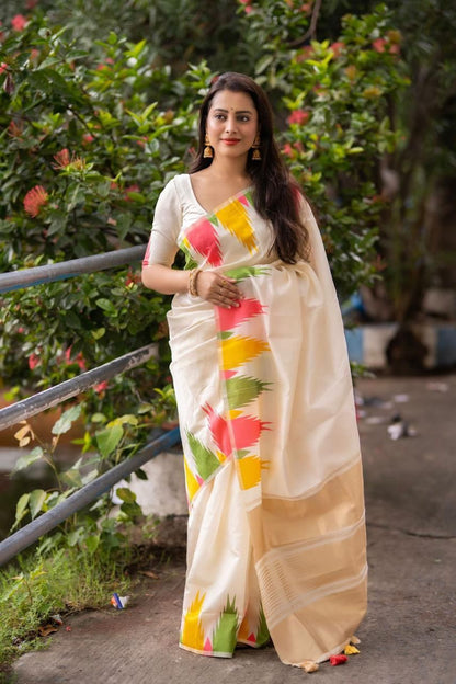 Temple Border Design sarees