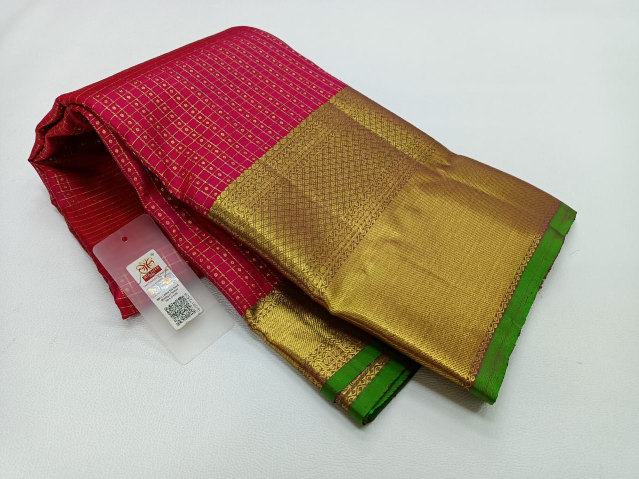 Kanchi Pure Silk Saree 2g Pure Jari