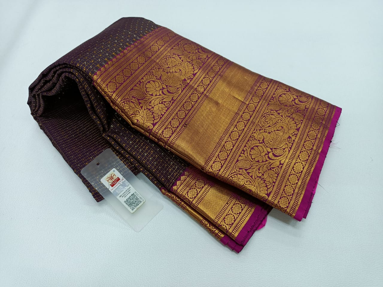 Kanchi Pure Silk Saree 2g Pure Jari