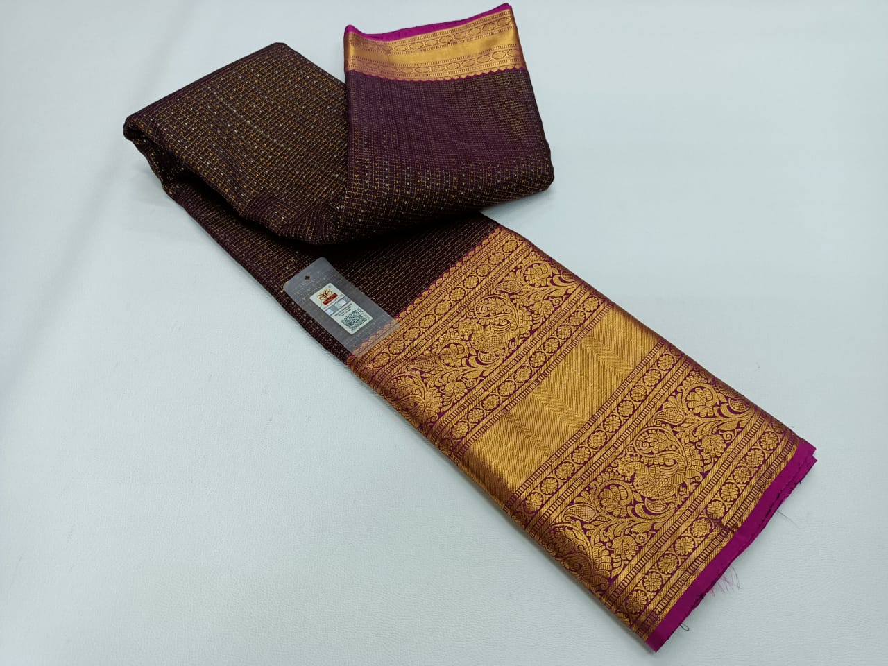 Kanchi Pure Silk Saree 2g Pure Jari