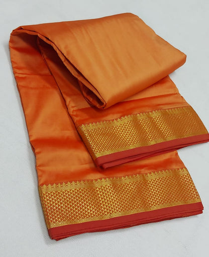 Madisar 9 yards Semi Silk Sarees