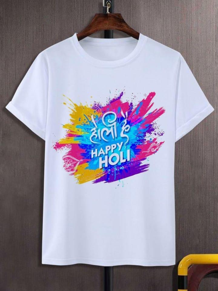 Holi Cotton Tshirts