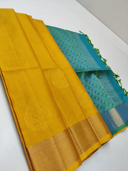 Tissue Border Kanchi Silk Sarees