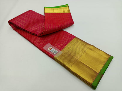 Kanchi Pure Silk Saree 2g Pure Jari