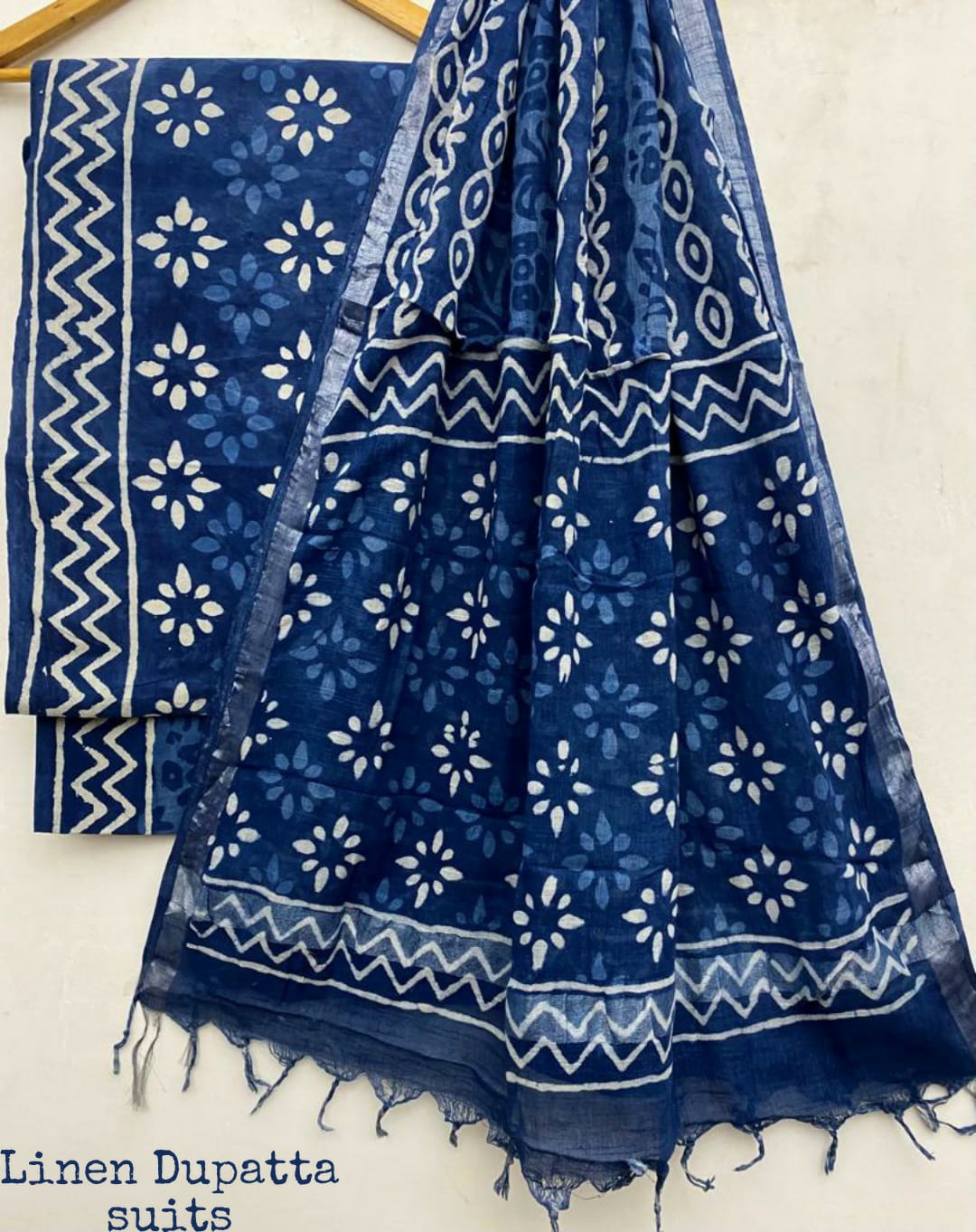 Cotton Bagru Print Dress materials