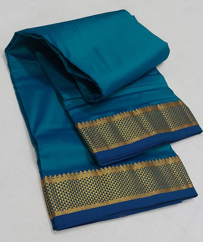 Madisar 9 yards Semi Silk Sarees