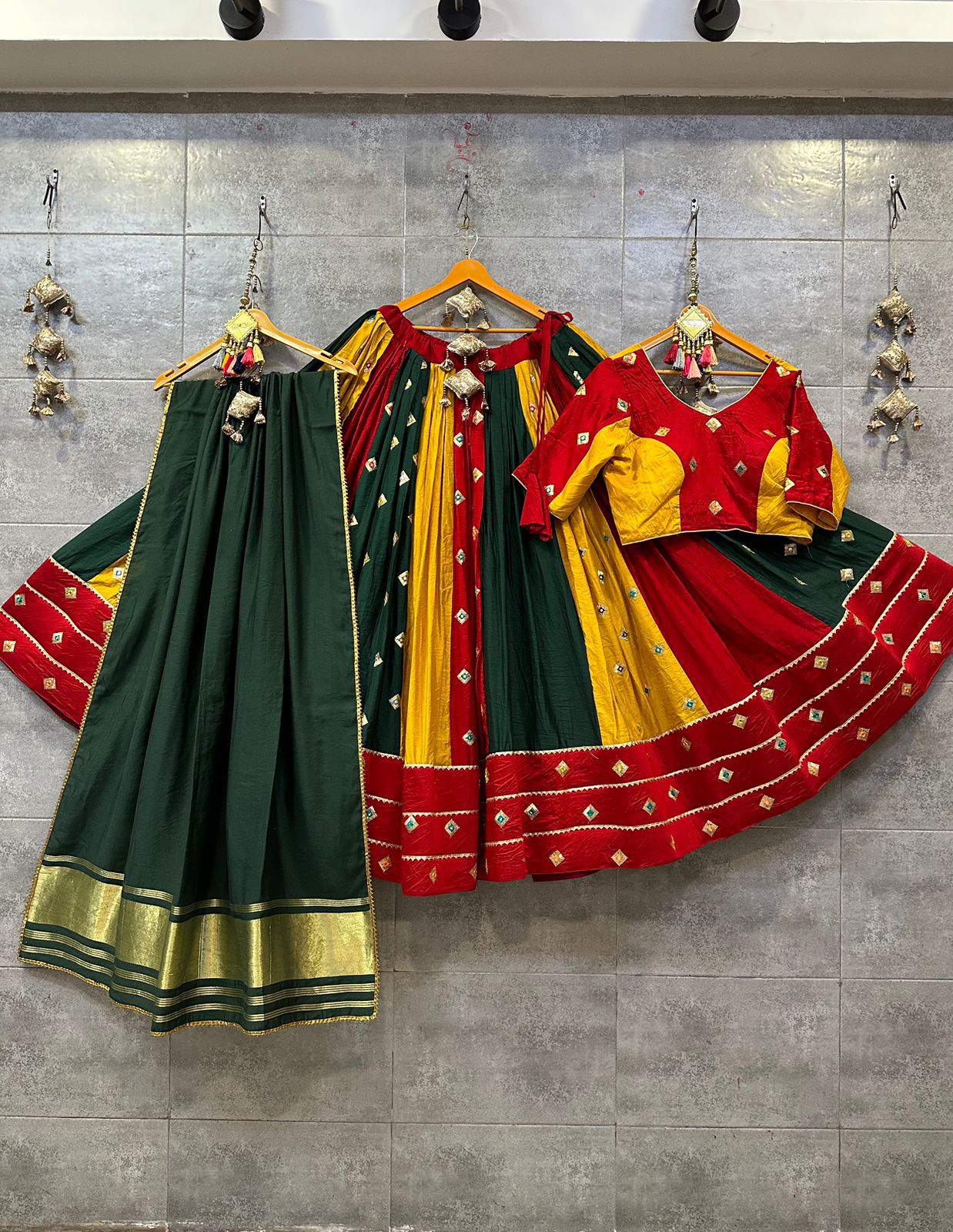 Semi Gaji Silk Readymade Chaniya Choli