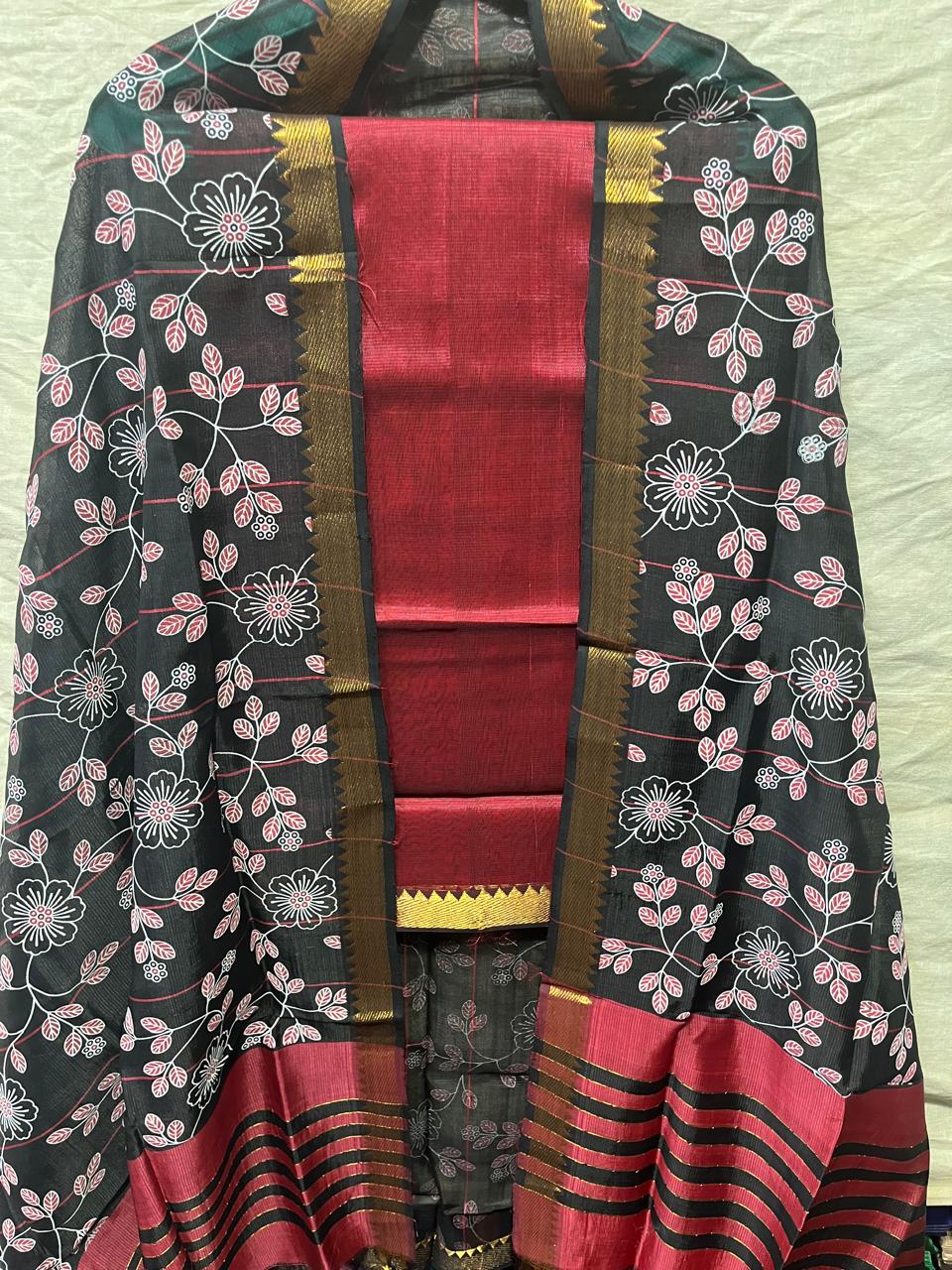 Mangalagiri Handloom Dress Materials