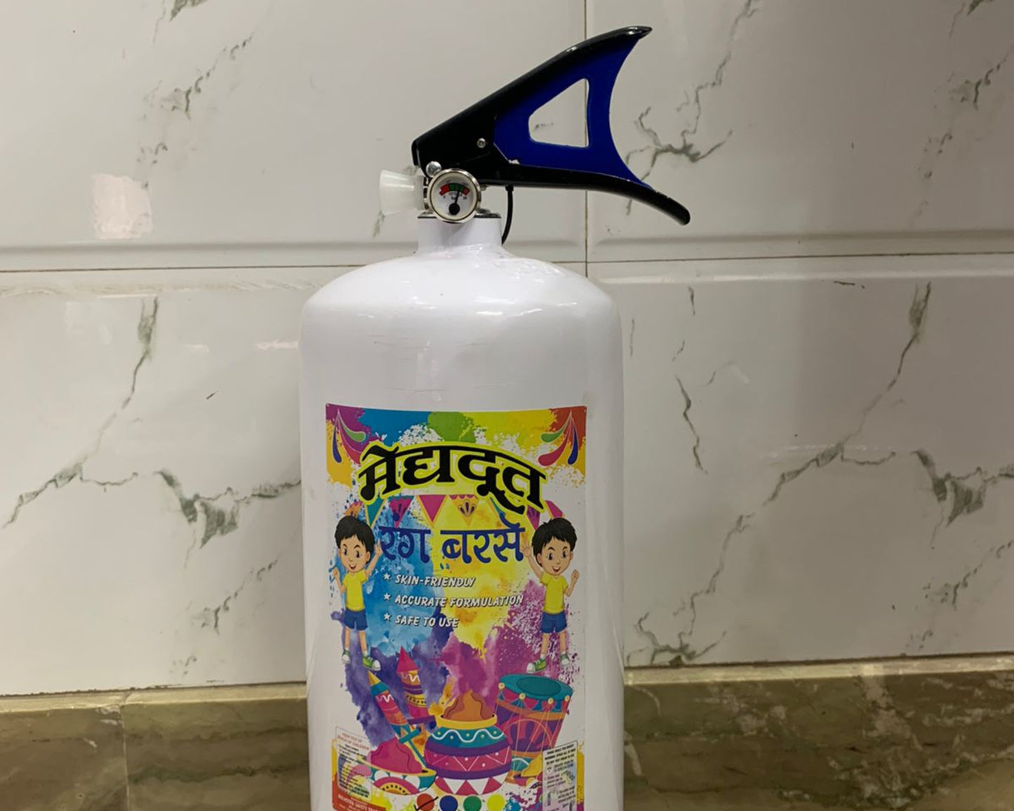 Holi  color fog cylinder