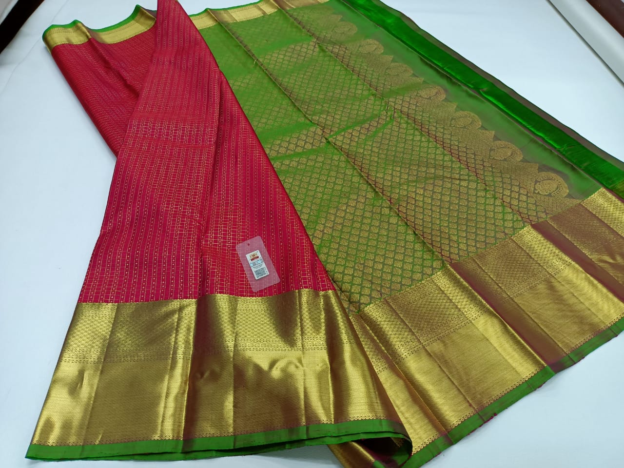 Kanchi Pure Silk Saree 2g Pure Jari