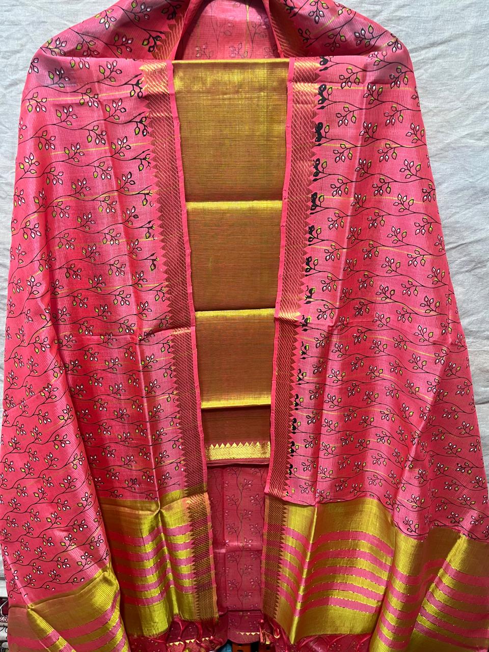 Mangalagiri Handloom Dress Materials