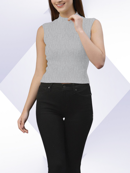 women's cotton cut crop top | ladies fashion