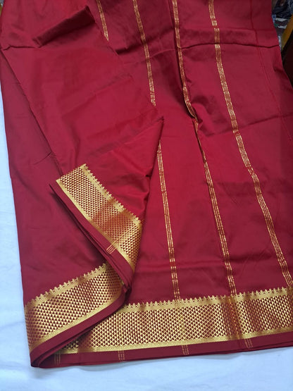 Madisar 9 yards Semi Silk Sarees