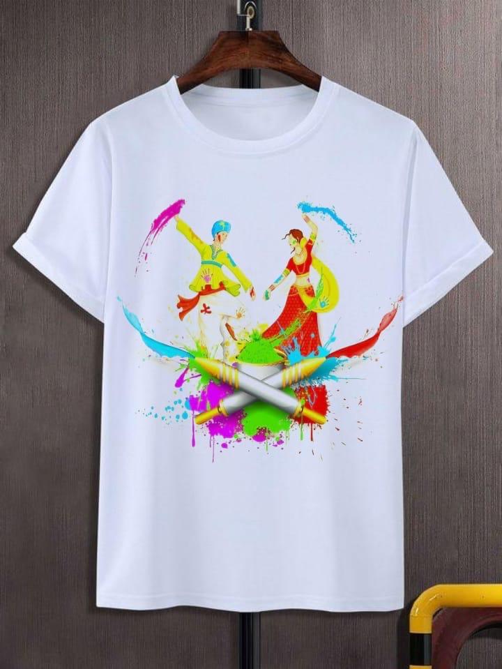 Holi Cotton Tshirts