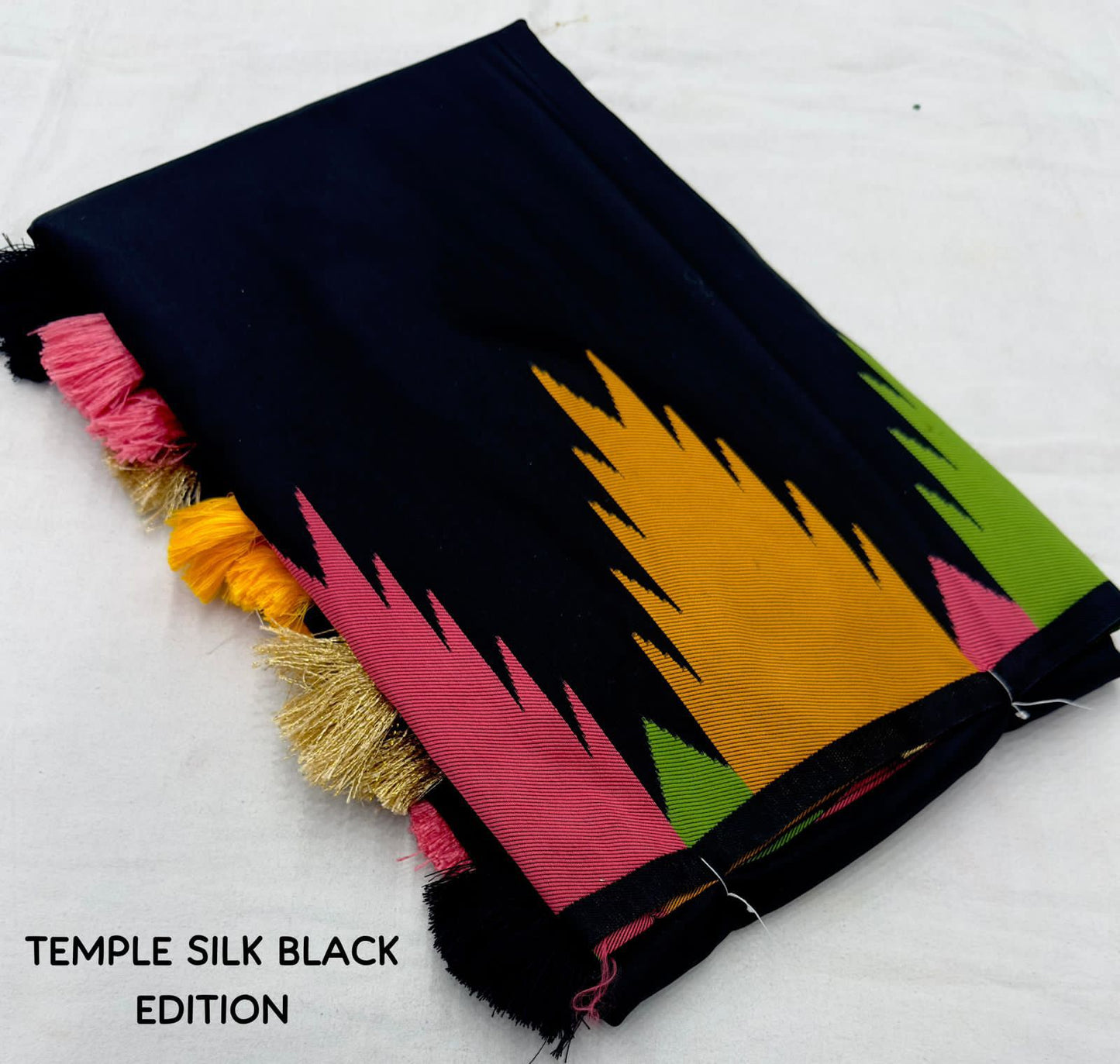 Temple border Soft Silk Sarees