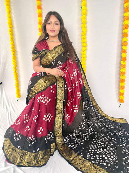 Bandhani Sarees