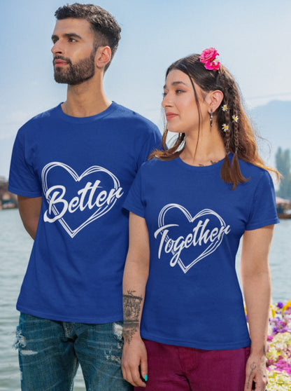 COTTON COUPLE TSHIRTS