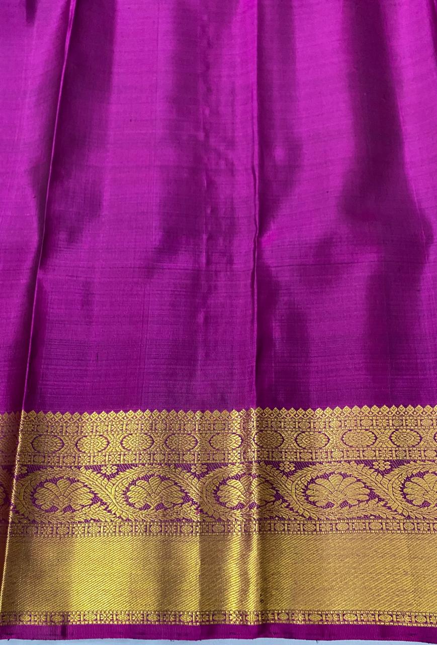 Kanchi Pure Silk Saree 2g Pure Jari