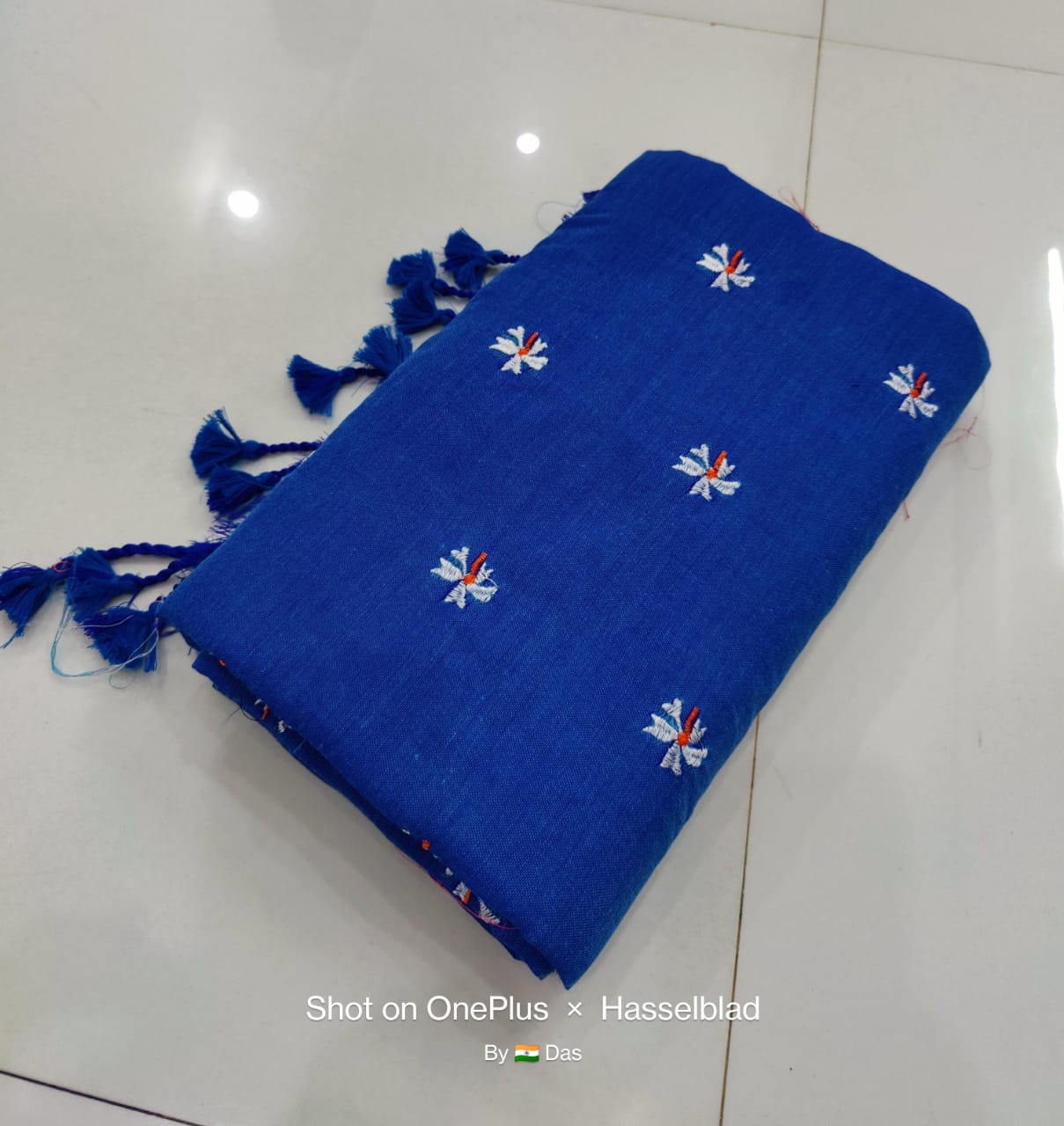 Khadi Cotton Shiuli Sarees