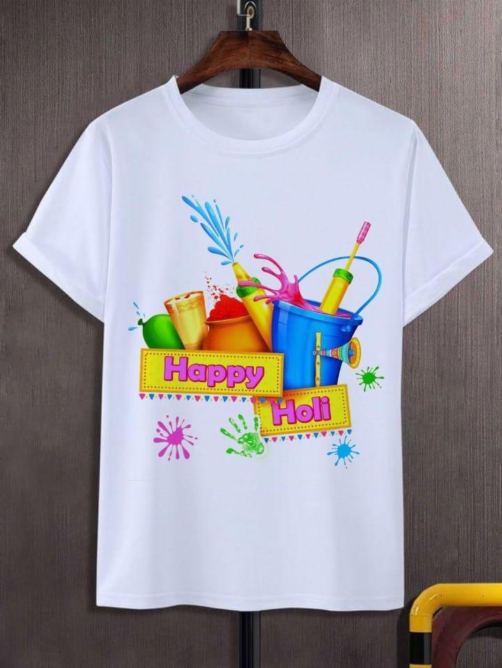 Holi Cotton Tshirts