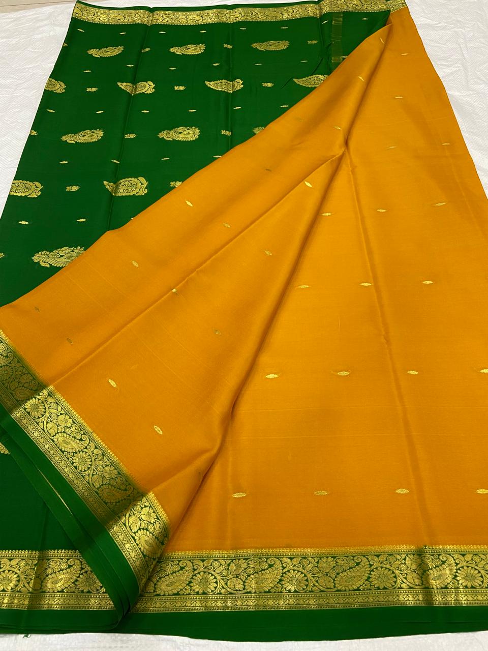 Mysore Silk  Sarees 70gsm