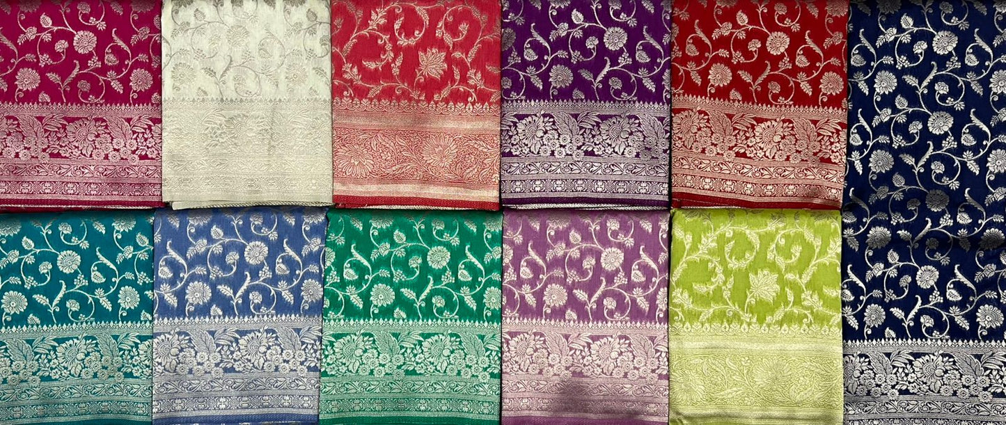 Kadhi georgettes Sarees