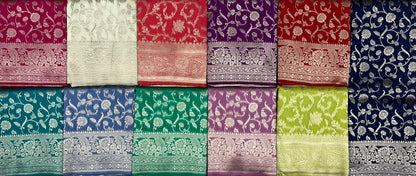 Kadhi georgettes Sarees