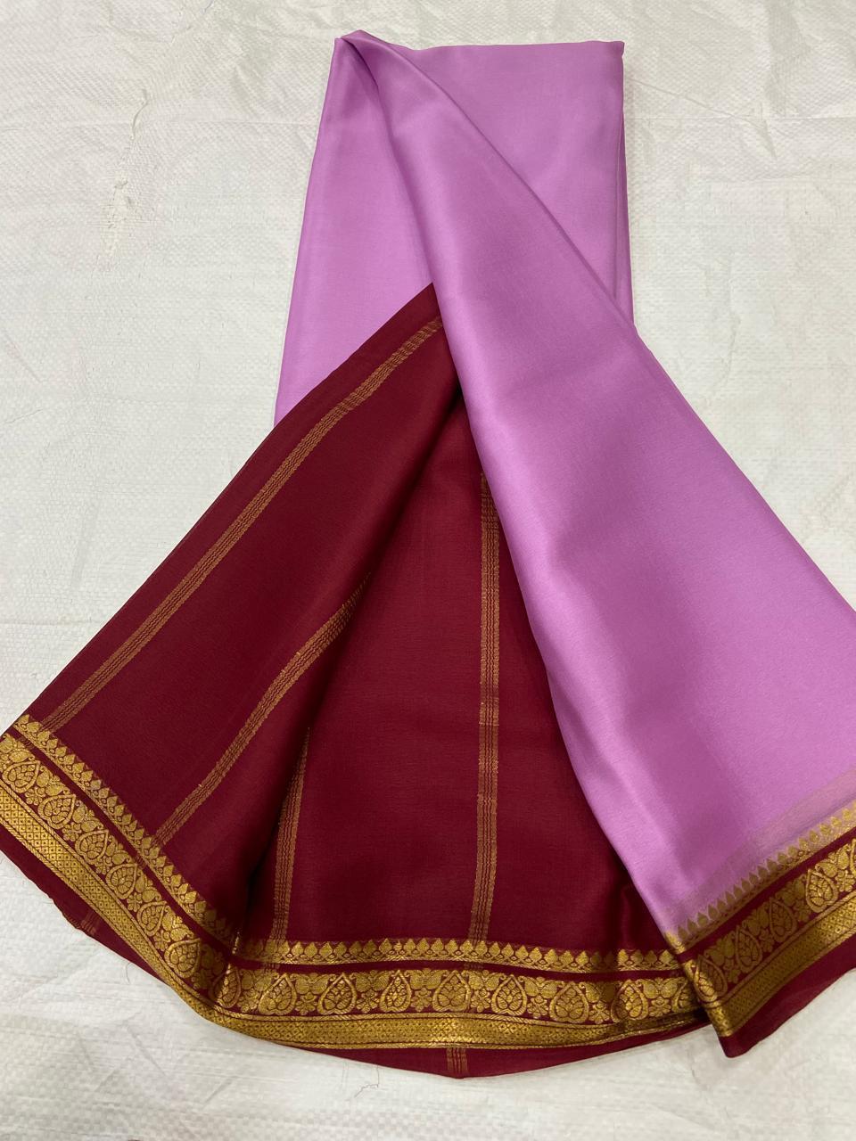 Mysore Silk Sarees 60 gsm