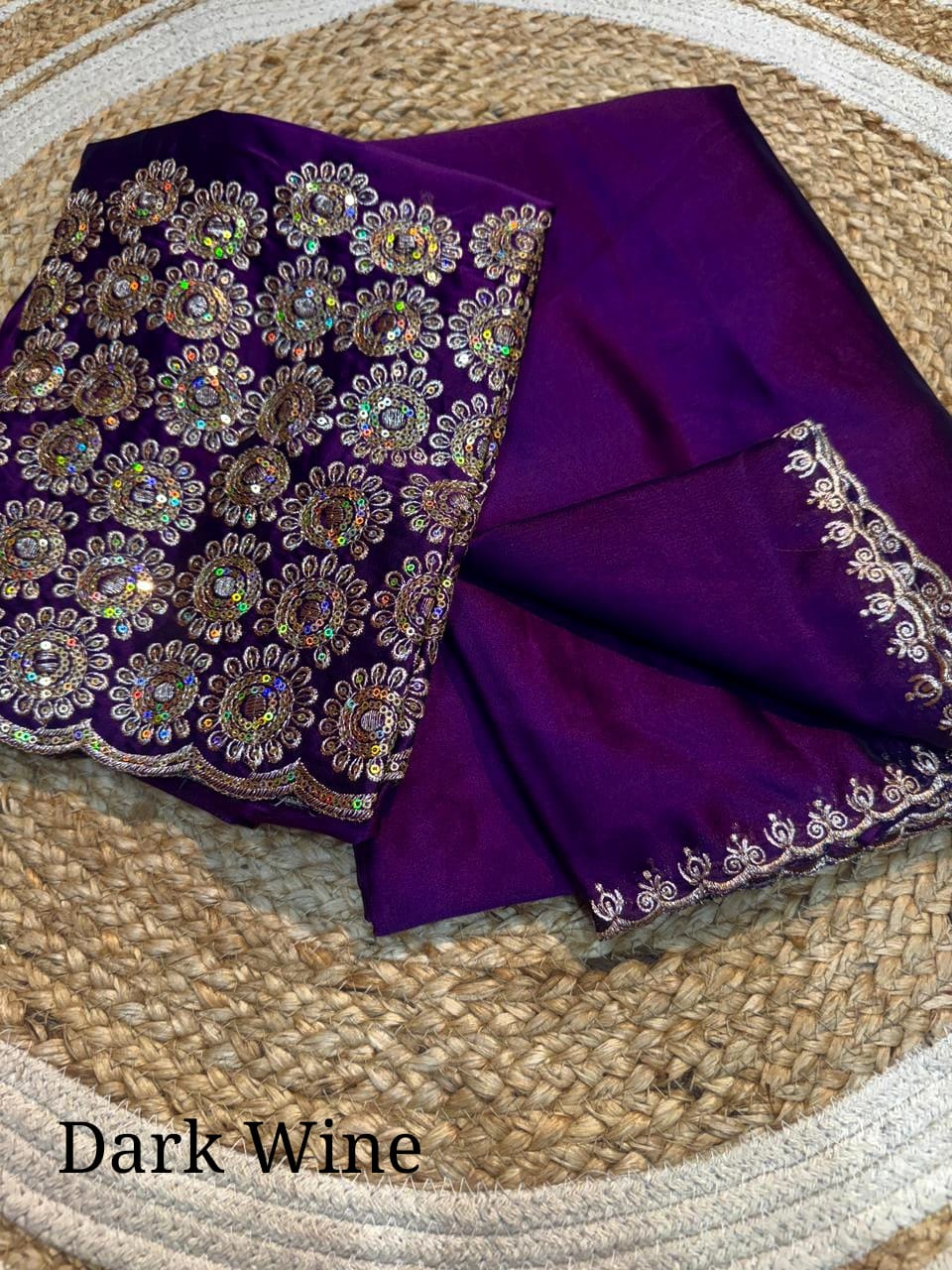 Satin Silk Saree