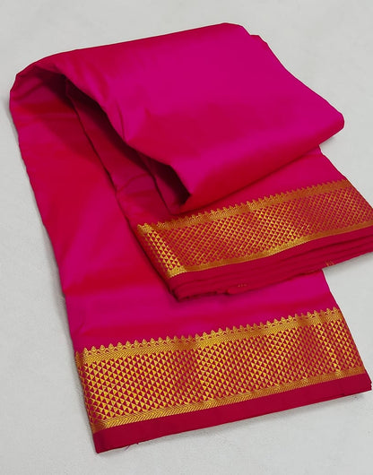 Madisar 9 yards Semi Silk Sarees