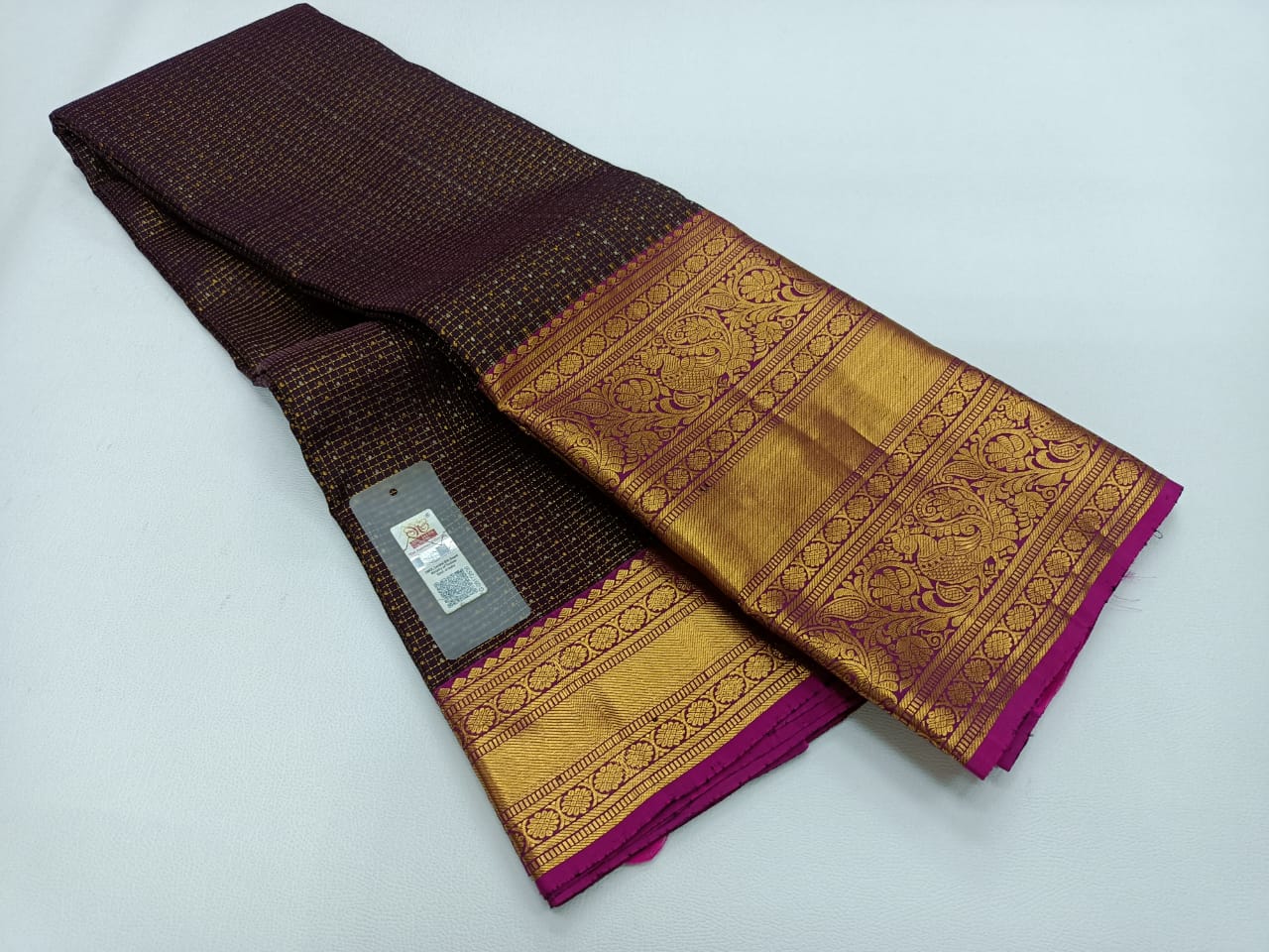 Kanchi Pure Silk Saree 2g Pure Jari