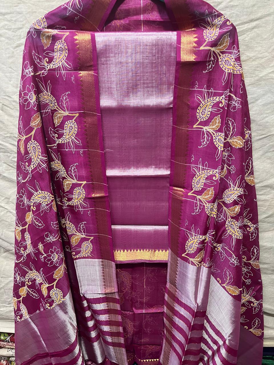 Mangalagiri Handloom Dress Materials