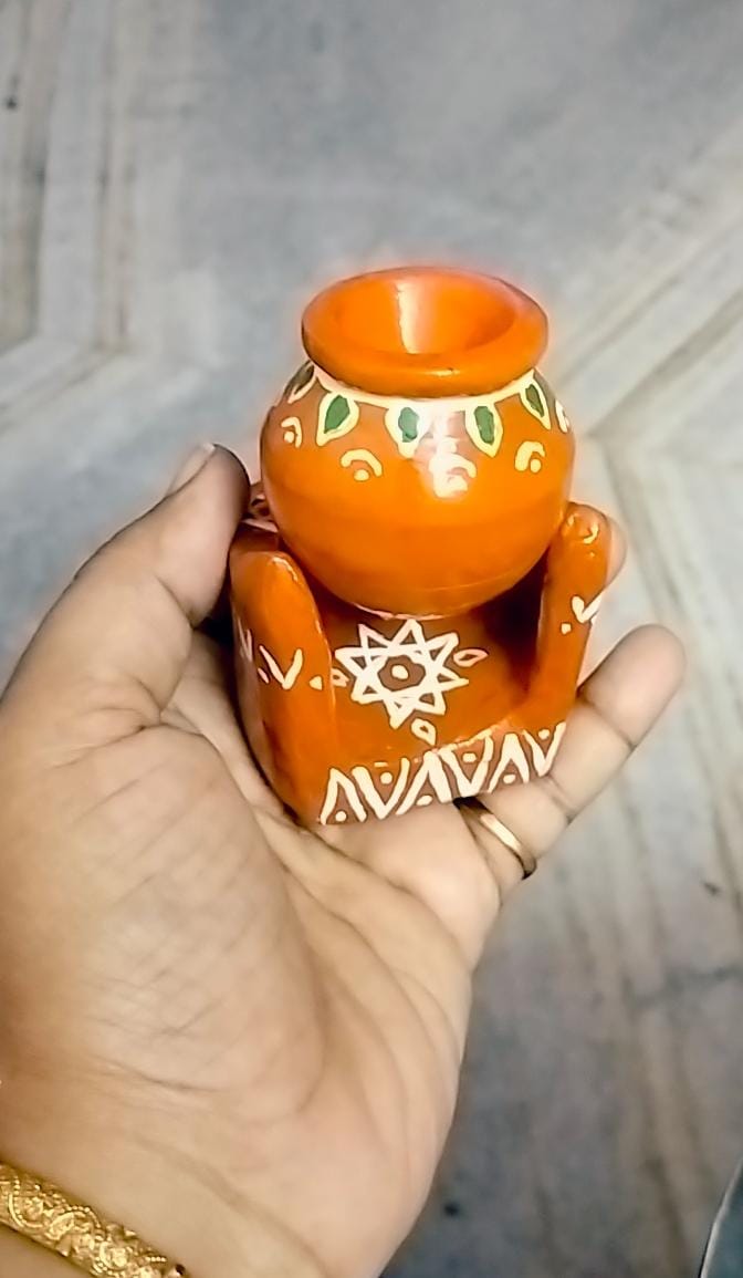 Miniature Pongal pot set 