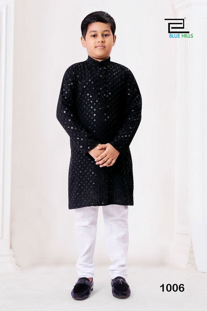 Boys Chikankari  Kurta sets