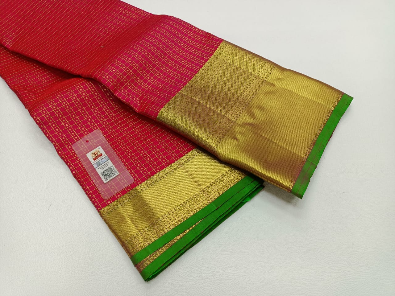 Kanchi Pure Silk Saree 2g Pure Jari