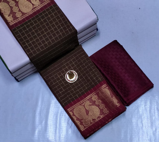 Kanchi Sungudi Cotton Sarees