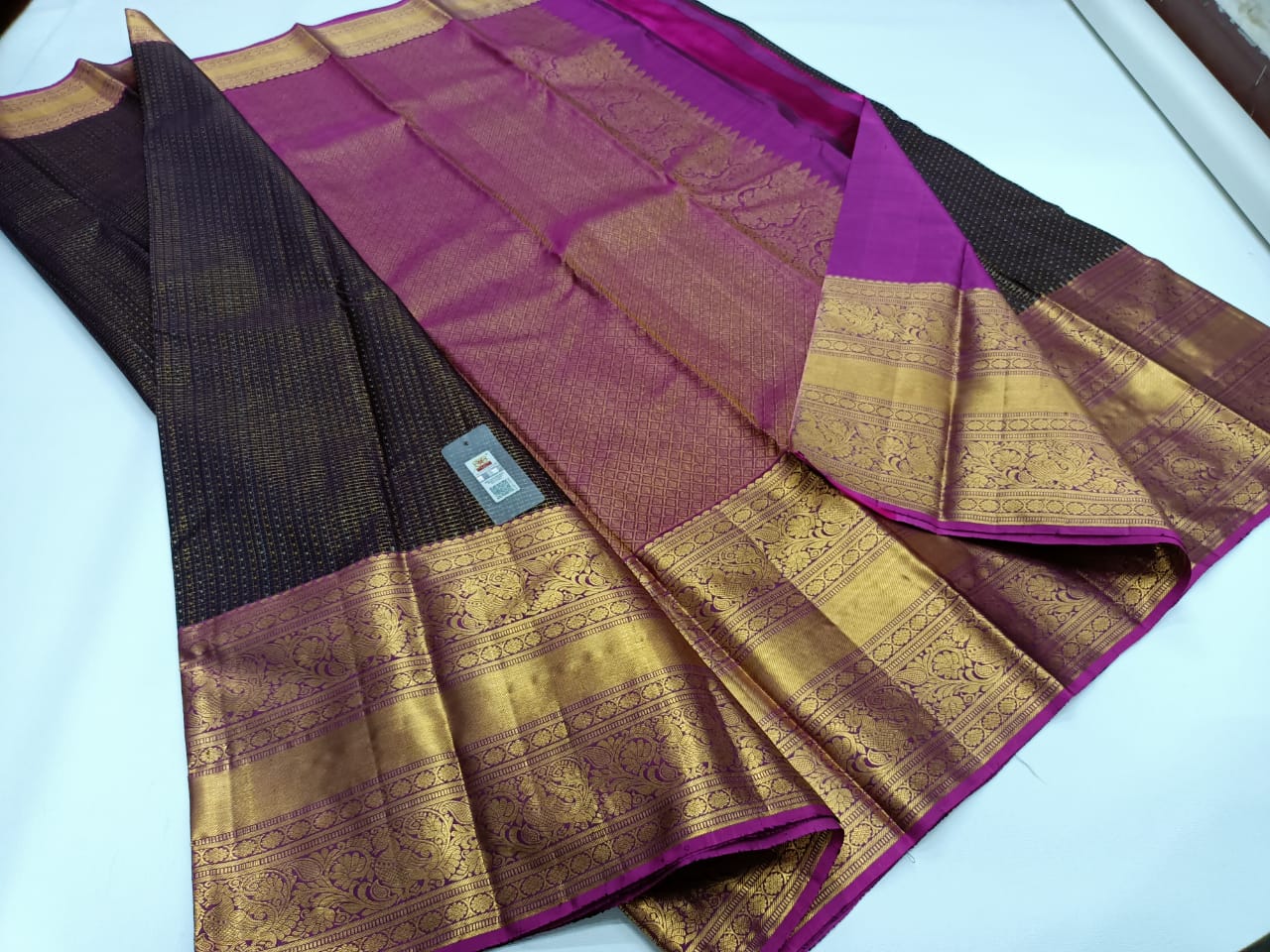 Kanchi Pure Silk Saree 2g Pure Jari