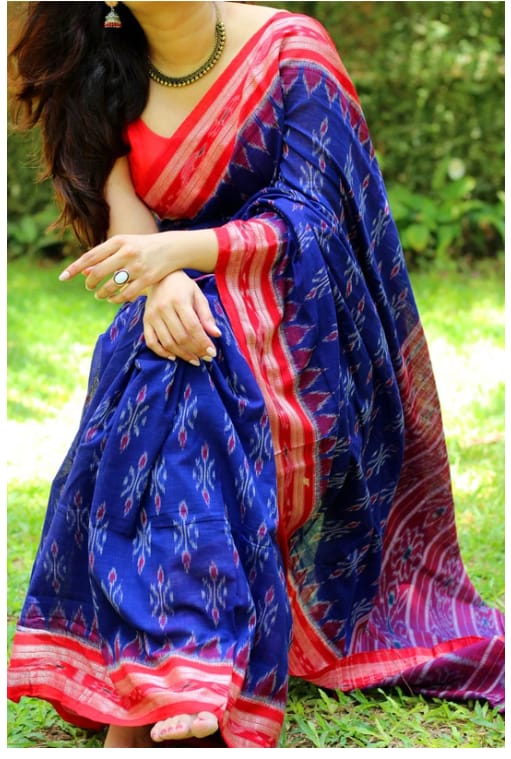 Cotton Mul Mul Sarees with Blouse