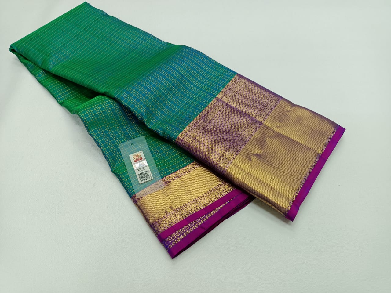 Kanchi Pure Silk Saree 2g Pure Jari