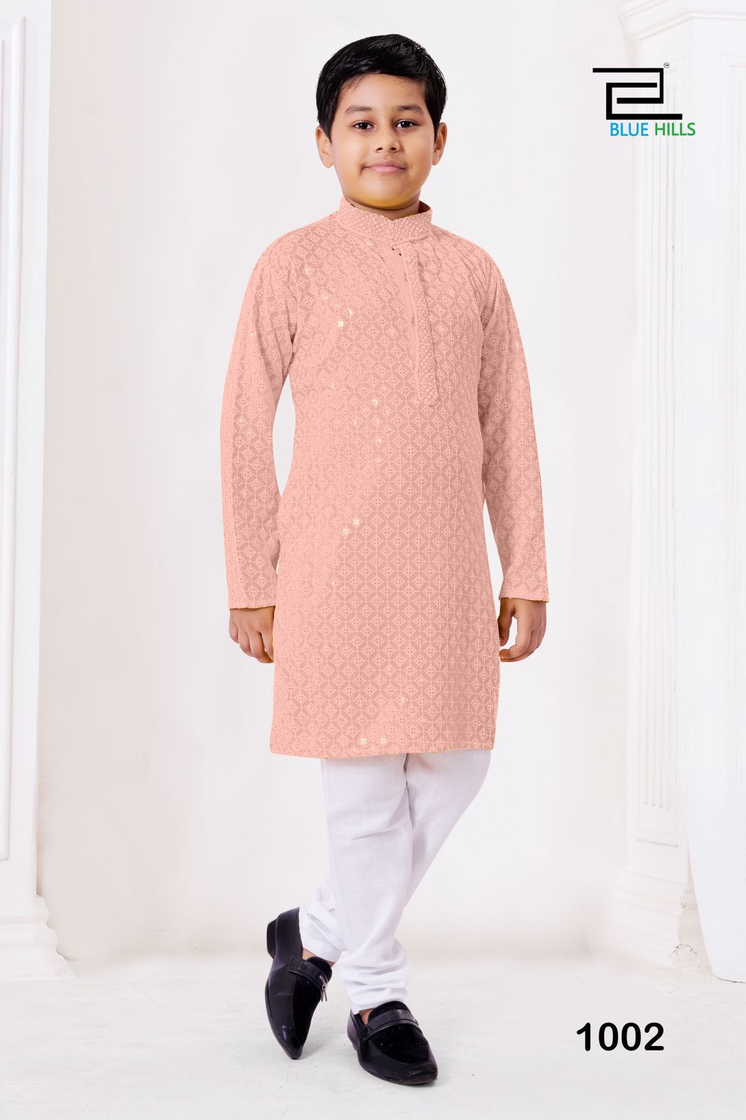 Boys Chikankari  Kurta sets