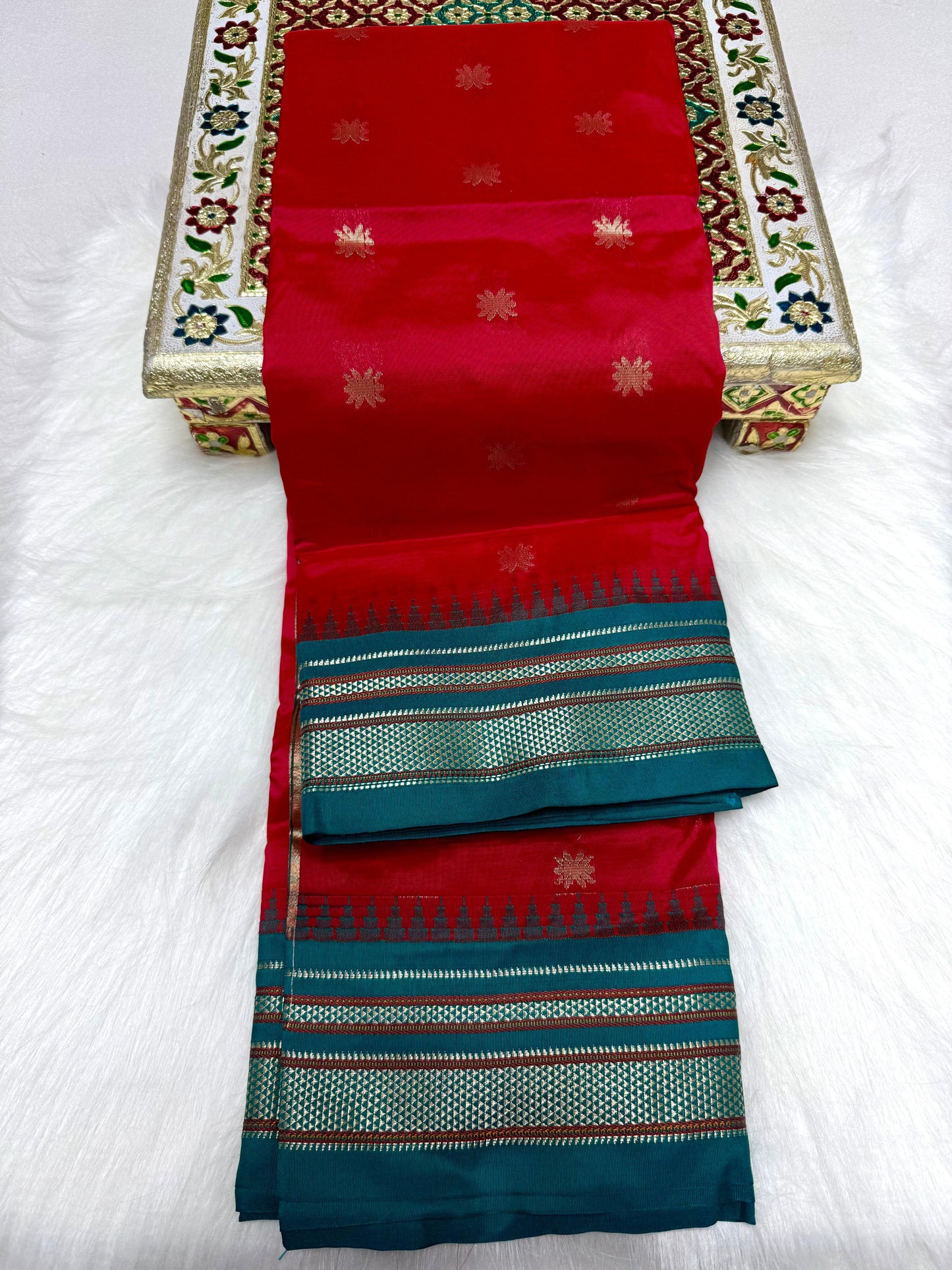 Kadiyal Paithani Silk Sarees